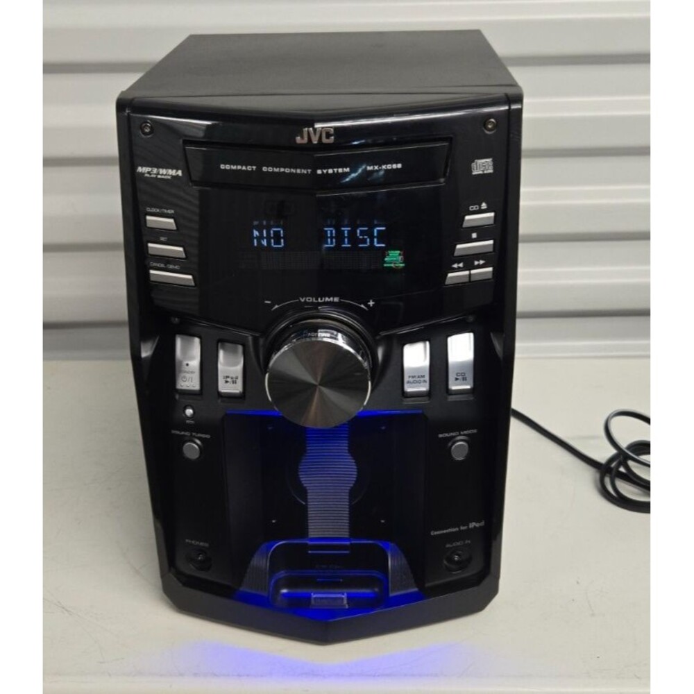 JVC MX-KC68 (CA-MXKC68) I Mp3 I CD I Ipod Dock I Fully Tested I *Main Unit ONLY*